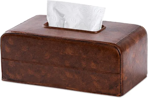Miniatura 11 de Caja de pañuelos blanca cuadrada de resina para decoración del hogar, soporte de caja de pañuelos de cubo de mármol acanalado vertido a mano – Caja