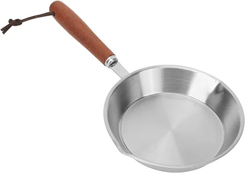 Miniatura 8 de Dpofirs Sartén inoxidable, sartén compatible con inducción, 6.3 in