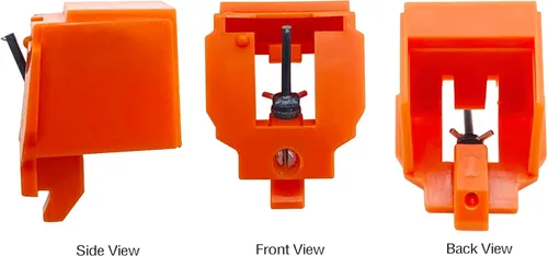 Miniatura 4 de Diamond - Lápiz de repuesto para tocadiscos ATN3600 ATN91, agujas para tocadiscos compatibles con tocadiscos Audio-Technica AT-PL50, AT-LP60