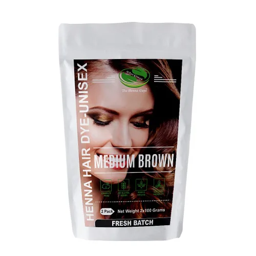Miniatura 14 de Tintura de henna para cabello y barba, 100 % natural y libre de químicos, The Henna Guys, Paquete de 1, Café Oscuro Marrón oscuro