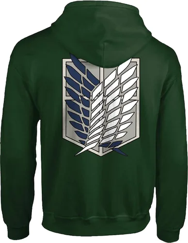 Miniatura 2 de Ripple Junction Attack on Titan Survey Corps Adult Unisex Zip Hoodie
