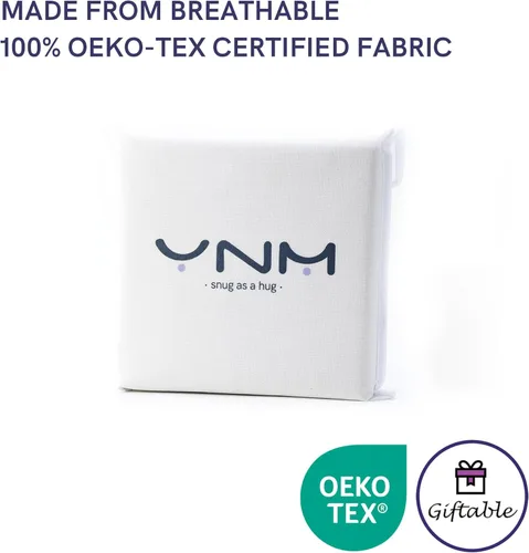 Miniatura 8 de YnM Funda de edredón de algodón para mantas con peso (pingüino, 36 x 48 pulgadas)