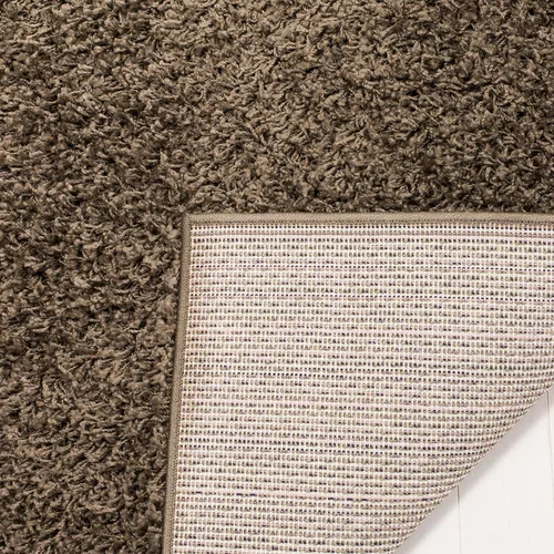 Miniatura 4 de SAFAVIEH Alfombra de Área 10x14 - Colección Athens Shag - Grande - Taupe, No Desprende Pelusa y Fácil de Limpiar, Ideal para Sala de Estar