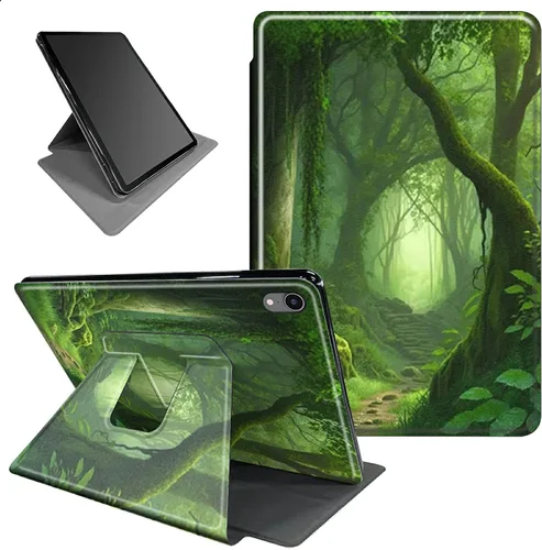 Miniatura 111 de Funda para iPad mini 6 para iPad mini 6ª generación 8.3 pulgadas 2021 360 grados giratorio soporte ligero cubierta inteligente protectora