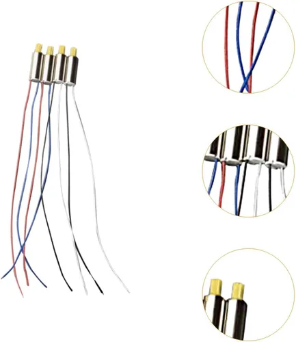 Miniatura 2 de Piezas de reparación del motor de drones RC Modificación positiva Motor negativo CW CCW Motor para E99 Drone, 4 unids