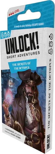 Miniatura 2 de Short Adventures 6: The Secrets of The Octopus - Juego de cartas inmersivo para niños y adultos, a partir de 10 años, 1-6 jugadores, 45 minutos