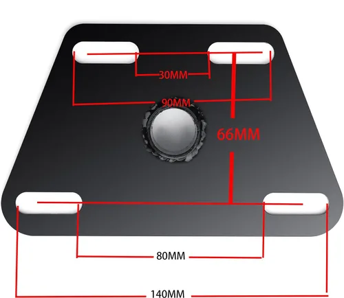 Miniatura 4 de LINGMAI Extensor universal de sillín para modelos FDX 2.0 y 3.0 – Adaptador de asiento de bicicleta de ejercicio ajustable – Construcción soldada