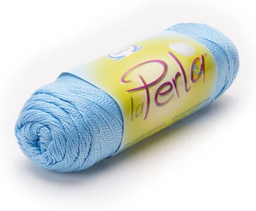 Miniatura 48 de LA Perla de Omega - Hilo Perle 100% algodón mercerizado ideal para ganchillo fino - Color: 01 - Blanco 601