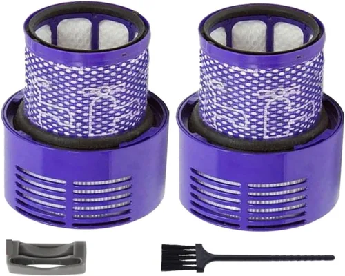 Unidad de filtro trasero de filtro lavable, Cyclone Animal absolutamente todas las piezas de aspiradora inalámbrica. Compatible con Dyson. V10 Sv12
