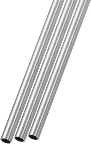 Miniatura 9 de METALLIXITY Tubo de acero inoxidable 316 (0.079 in de diámetro x 0.012 in de pared T x 9.843 in de largo), 3 piezas, tubo recto - para muebles