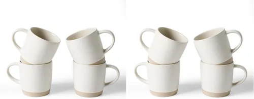Miniatura 15 de famiware Juego de 4 tazas de café, juego de tazas de 13 onzas, juego de tazas de cerámica con asa para café, té, cacao, leche, serie Constellation