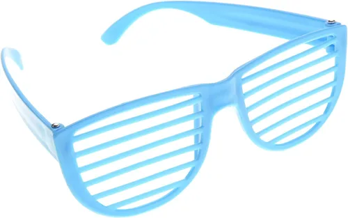 Miniatura 7 de PowerTRC Lentes de sol de los años 80 para niños, colores surtidos, paquete de 24 Recuerdos de fiesta, rellenos de bolsas de golosinas, suministros
