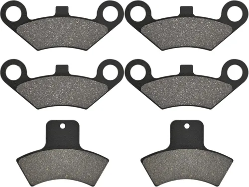 Pastillas de freno delanteras y traseras compatibles con Polaris Sportsman 335 400 500 4X4 Scrambler 400 500 Diesel 455 Trail Blazer 400 250 Xplorer