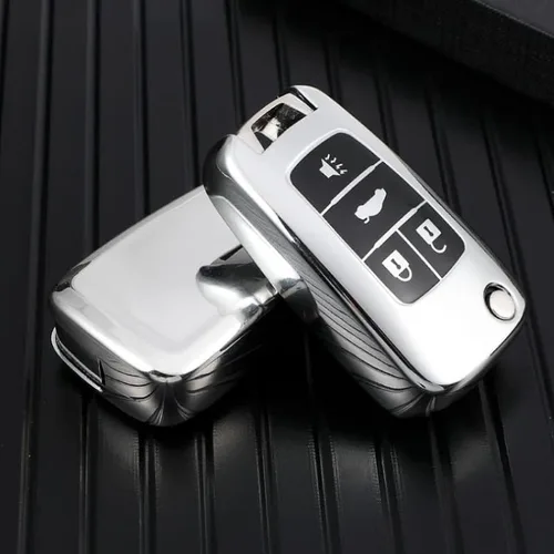 Miniatura 3 de TPU Car Remote Key Case Cover Shell Fob, for Buick for Chevrolet Cruze Aveo Trax for Opel Astra Corsa Meriva Zafira Antara J