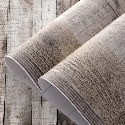 Miniatura 4 de Papel tapiz de madera para despegar y pegar, extraíble, tablón de madera envejecida, autoadhesivo, papel de pared reciclado sintético, papel