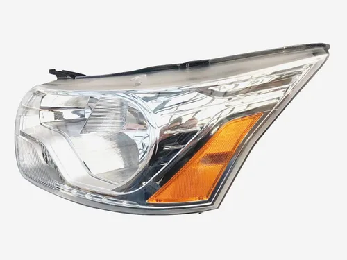 Miniatura 2 de Faro delantero cromado para el lado izquierdo del conductor, montaje completo para Ford Transit-150 Transit-250 Transit-350 Transit-350 HD de Lado