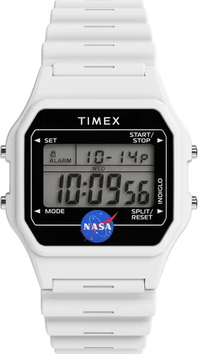 Miniatura 8 de Timex Reloj digital clásico de 34 mm, para hombre