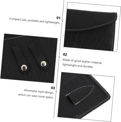 Miniatura 3 de 3 unids negro tijeras bolsa peluquería tijeras bolsa de tijera bolsa de estilista de pelo Tijera bolsa estilista de tijeras bolsa de tijeras