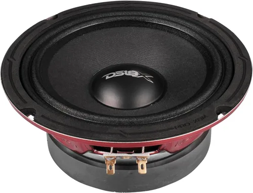 Miniatura 7 de Altavoz DS18 PRO de rango medio, cúpula en compresión de aluminio roja, altavoces de puerta de audio de alta calidad para auto o camión sistema