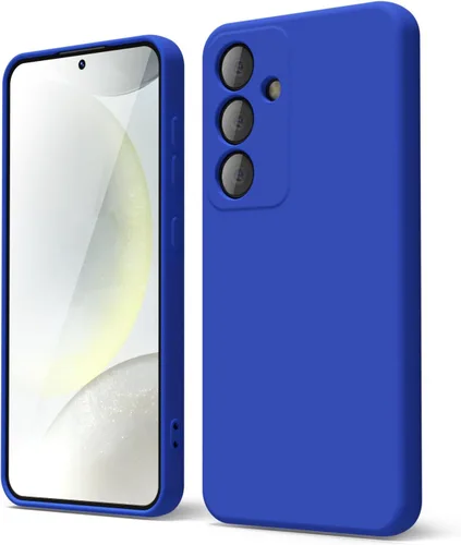 Miniatura 118 de oakxco Funda para teléfono Samsung Galaxy S21 Ultra con agarre de silicona líquida, bonita funda delgada y delgada de goma suave de TPU lisa