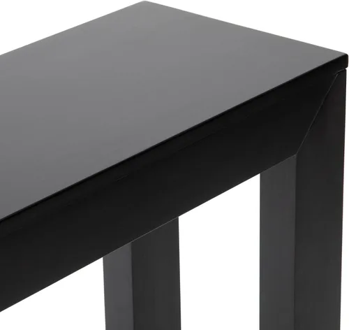 Miniatura 5 de Plank+Beam Mesa consola moderna de madera maciza, 46 pulgadas, mesa de sofá, mesa de entrada estrecha para pasillo, detrás del sofá, sala de estar