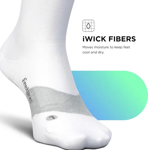 Miniatura 32 de Feetures Elite Ultra Light Cushion Mini Crew Sock - Calcetines deportivos con compresión dirigida