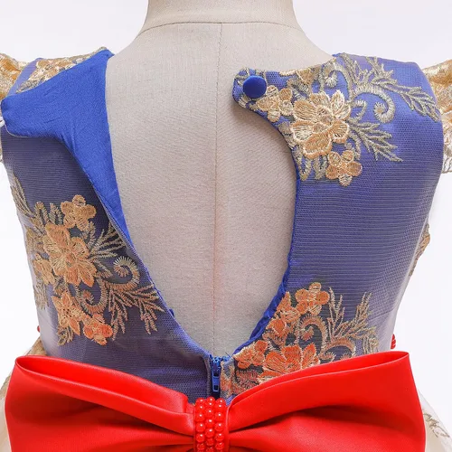 Miniatura 7 de Vestidos de flores para niñas TTYAOVO. Vestido para bodas de princesa para niñas pequeñas.