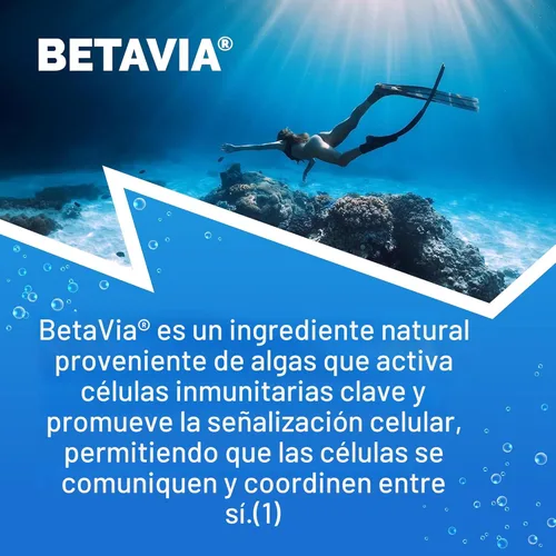 Miniatura 4 de Emergen-C Immune+ Polvo de apoyo inmunológico de triple acción, BetaVia (R), 1000 mg de vitamina C, vitaminas B, vitamina D y antioxidantes, súper