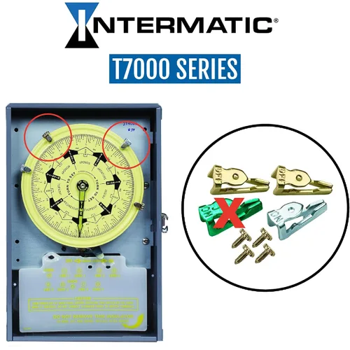 Miniatura 4 de Intermatic 156T1978A - Kit de disparador de interruptor de tiempo, paquete de 2 Trippers genuinos, compatibilidad exclusiva con temporizadores