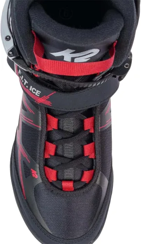Miniatura 2 de K2 F.I.T Patines de Hielo Negro/Rojo