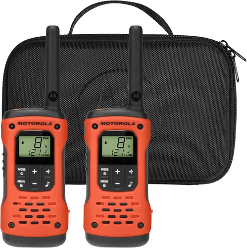 Motorola Solutions, Radios portátiles FRS, T605_H2O, Talkabout, radios bidireccionales impermeables Walkie Talkie Preparación de emergencia,