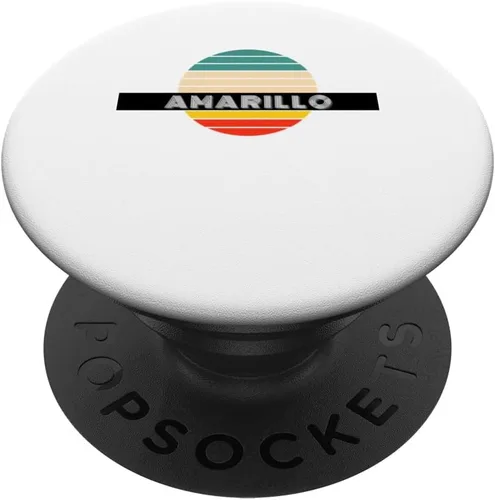 Miniatura 6 de Amarillo City Retro Design PopSockets MagSafe PopGrip for iPhone