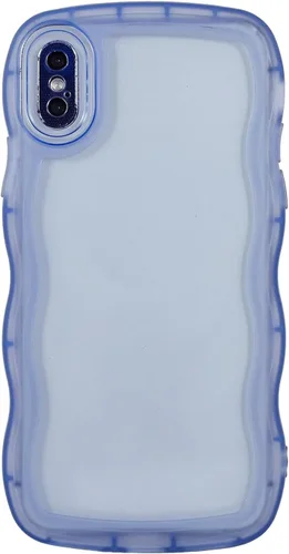 Miniatura 35 de Funda transparente compatible con iPhone 11 Pro, bonita funda delgada de silicona suave, antiarañazos, a prueba de golpes, para mujeres y niñas, Azul