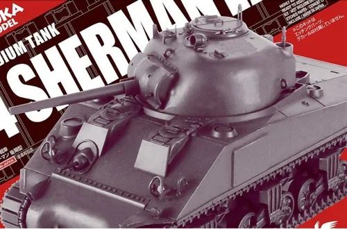 Miniatura 5 de Asuka 35AS004 US Medium Tank M4 Sherman Producción tardía 1:35 Kit de modelo de plástico