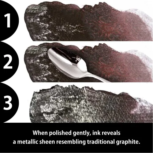 Miniatura 7 de Kuretake GANSAI TAMBI GRAPHITE COLORS, juego de 6 colores, pintura de acuarela para profesionales, para artistas y artesanos, ilustraciones, dibujo