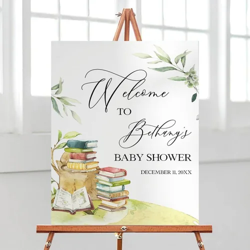 Miniatura 14 de Letrero de bienvenida para baby shower, letrero de bienvenida para baby shower, letrero de bienvenida personalizado para baby shower, letrero