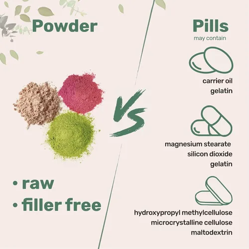 Miniatura 6 de Micro Ingredients Polvo de hongo de melena de león orgánico, 16 onzas Superalimento puro de cuerpo fructífero Apoya el cerebro