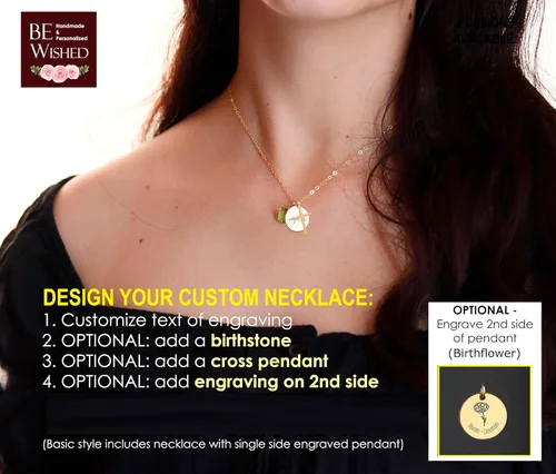Miniatura 27 de Collar de hija relleno de oro de mamá o papá, collar clásico de perlas blancas con mensaje significativo, listo para regalar
