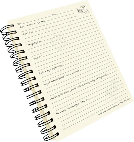 Miniatura 4 de Write it Down series by Journals Unlimited, Guided Journal, Inspirations, A Gratitude Journal, tamaño completo 7.5 x 9 pulgadas, tapa dura de papel