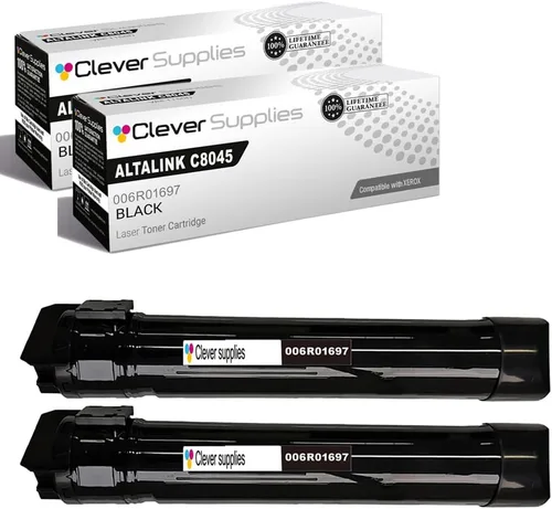 Miniatura 157 de CS compatible Xerox Phaser 6510/WorkCentre 6515 (106r03480) 2 cartuchos de tóner negro para Phaser 6510, WorkCentre 6515 2 negro