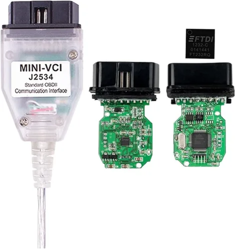 Miniatura 8 de Cable de diagnóstico del coche FTDI Chip TIS Techstream MINI-VCI OBD2 de diagnóstico automático compatible con Toyota V18.00.008 Vci compatible