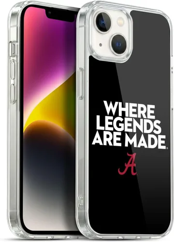 Miniatura 101 de Head Case Designs Funda de gel suave con licencia oficial de la Universidad de Alabama UA Collage compatible con Apple iPhone 13 Pro Max