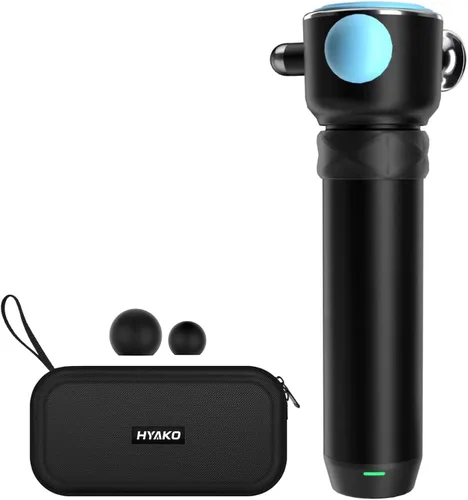 HYAKO Masajeador de terapia Pro R1 - Masajeador de vibración de tejido profundo de mano para aliviar el dolor de cuerpo completo y limitación