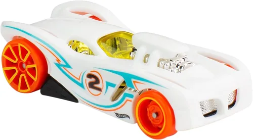 Miniatura 6 de Coches y Camiones de Juguete Hot Wheels, Juego de Pista con 15 Piezas, 3 Paquetes Temáticos Diferentes de 5 Vehículos a Escala 1:64