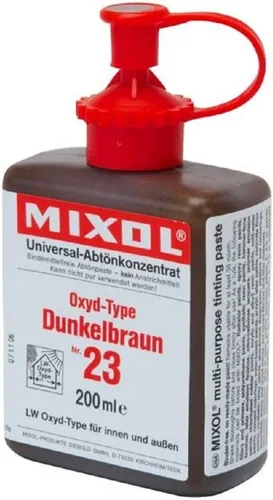 Miniatura 70 de Mixol Tintes Universales, Óxido Marrón Oscuro, #23, 20 ml #23 Marrón oscuro - Óxido