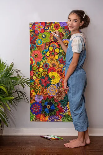 Miniatura 5 de SJPRINTER Póster gigante para colorear para niños y adultos, diversión creativa para aulas, centros de atención, escuelas, grupos y familias