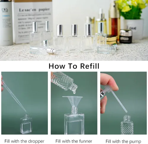 Miniatura 6 de YU FENG Botellas de spray cosméticas recargables, N1