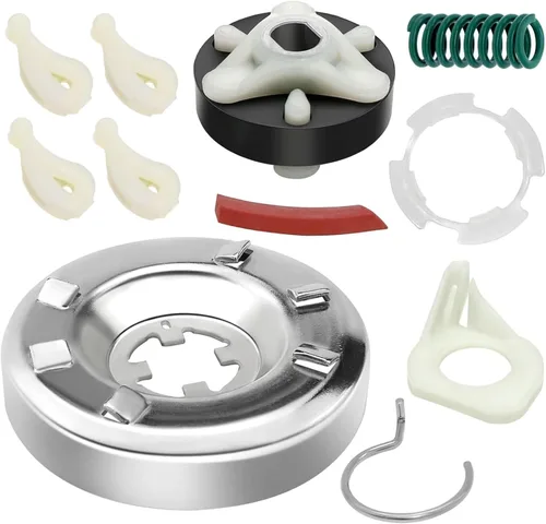 Kit de Embrague de Lavadora 285785 Actualizado 2025 y Kit de Acoplamiento de Motor 285753A y 4pcs Perros Agitadores de Lavadora 80040 de Beaquicy -
