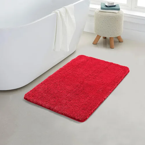 Miniatura 29 de YHF - Alfombras de baño de 20 x 32 pulgadas, extra gruesas y suaves, de microfibra peluda, lavables a máquina, alfombras de baño absorbentes, tapete