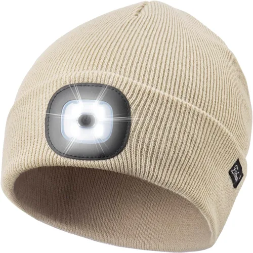 Miniatura 27 de Etsfmoa Gorro unisex con la luz, regalos para hombres, papá, padre, gorras recargables por USB